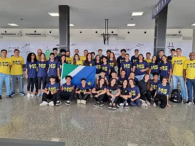 Delegação de Mato Grosso do Sul disputa os Jogos da Juventude em João Pessoa