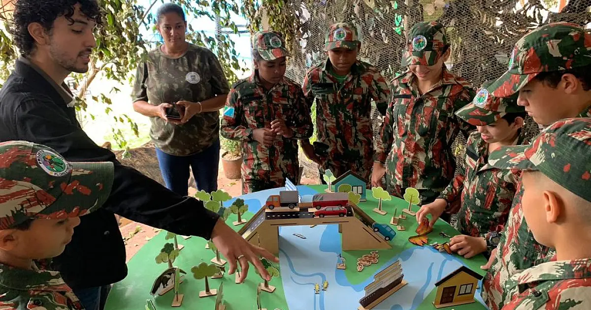 Com foco na educação ambiental, Projeto Florestinha auxilia alunos a entrar no mercado de trabalho