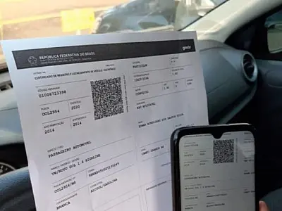 Licenciamento de veículos com placas final 7 e 8 vence em agosto