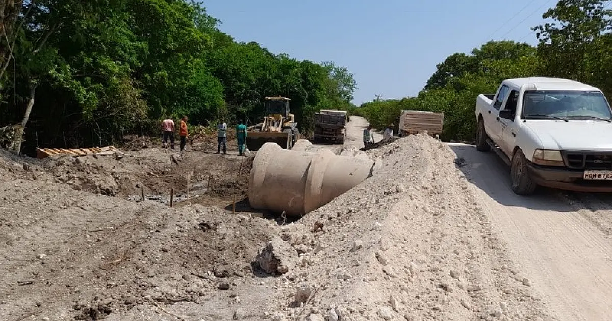 Obra de drenagem no Assentamento 72 tem previsão de término em julho de 2023