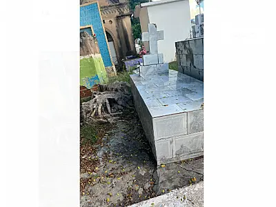 Abandonado, cemitério Santa Cruz é vandalizado e vira refúgio para usuários de drogas