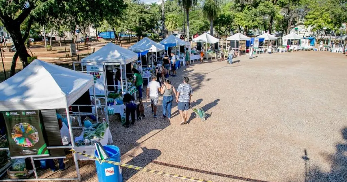 Neste sábado tem Feira Segura com produtores de assentamentos