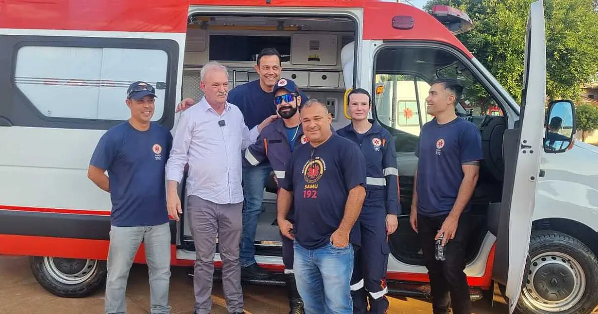 Corumbá está entre os 11 municípios que receberão novas ambulâncias do SAMU