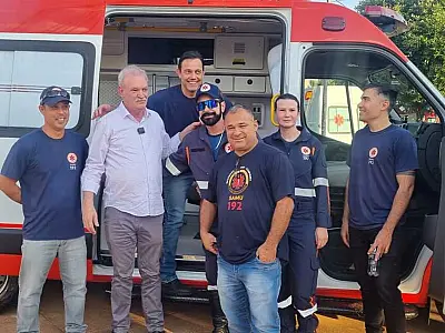 Corumbá está entre os 11 municípios que receberão novas ambulâncias do SAMU