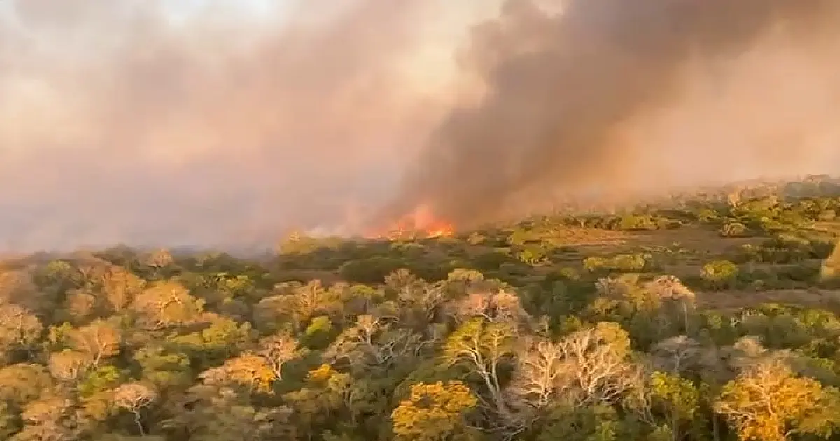 Incêndio na Nhecolândia teve inicio em caminhão atolado