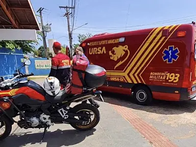 Mulher tem queimaduras de 2° grau após panela explodir em escola