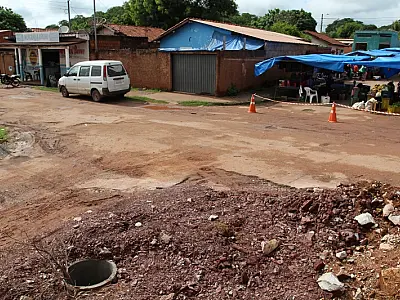 Obra de drenagem vai interditar cruzamento no bairro Nova Aliança em Ladário