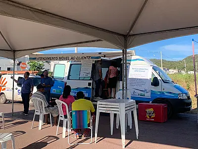 Serviço de Atendimento Móvel da Sanesul estará no Cravo Vermelho a partir de quarta-feira (8)