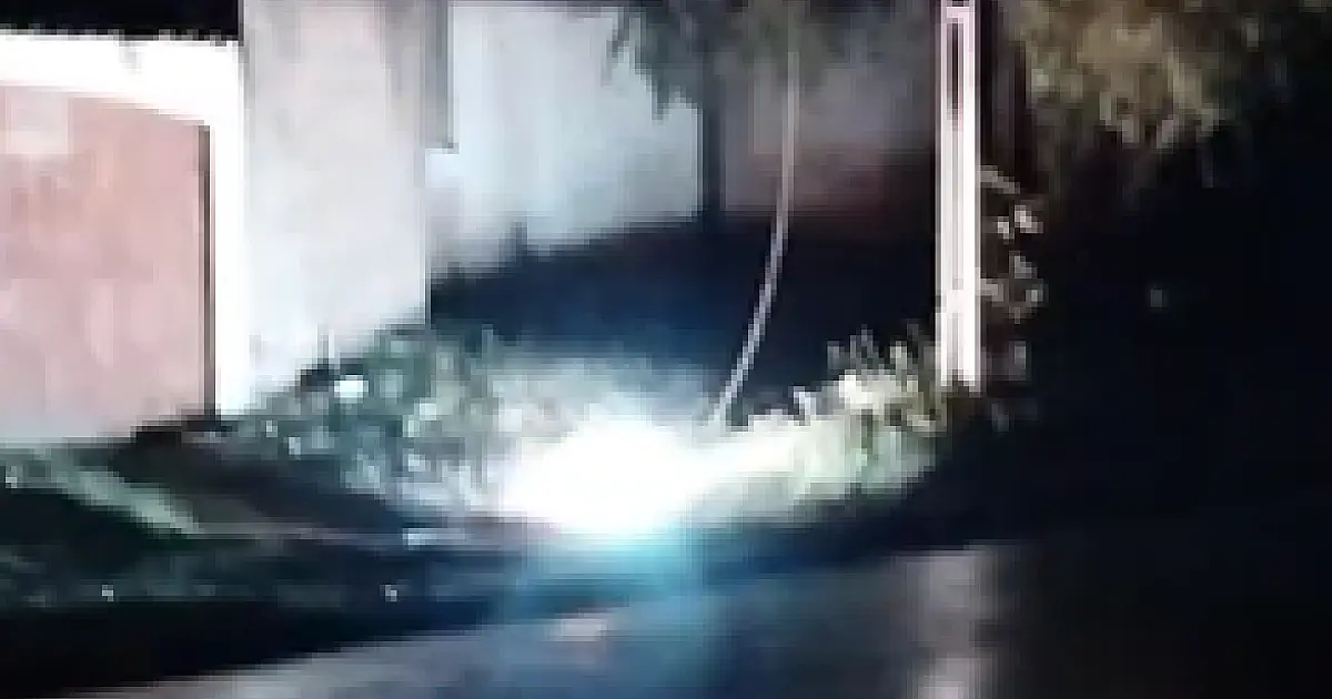 Rompimento de cabo de alta tensão mobiliza Bombeiros na madrugada