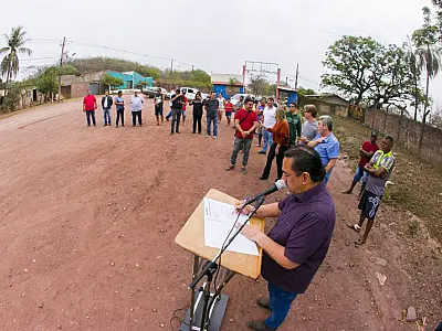 Assinada ordem de serviços de pavimentação nos bairros Industrial, Previsul e Jardim dos Estados