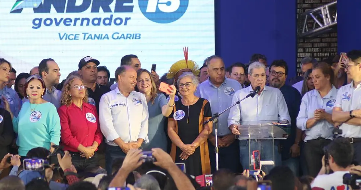 Puccinelli promete "campanha sem fake" em lançamento de candidatura ao governo de MS