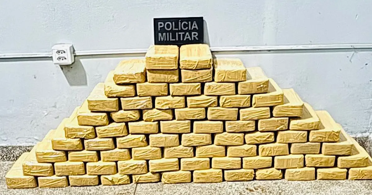 Boliviano é preso com mais de 70 quilos de pasta base em Corumbá
