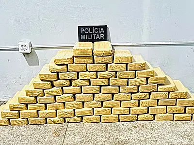 Boliviano é preso com mais de 70 quilos de pasta base em Corumbá