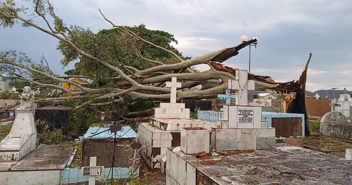 Cemitério Santa Cruz está interditado para visitação