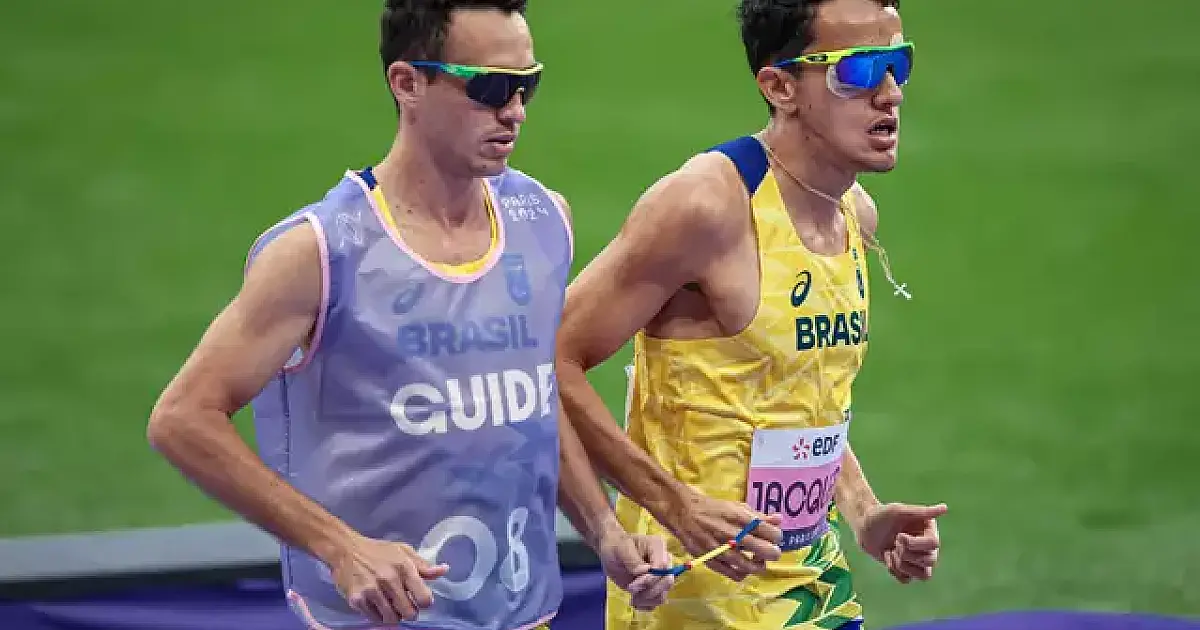 Sul-mato-grossense Yeltsin Jacques é bronze nas Paralímpiadas de Paris 2024