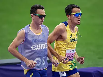 Sul-mato-grossense Yeltsin Jacques é bronze nas Paralímpiadas de Paris 2024