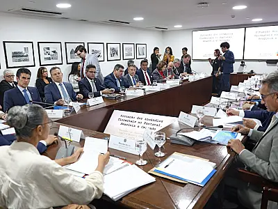 Governadores discutem incêndios florestais em reunião com ministros no Distrito Federal