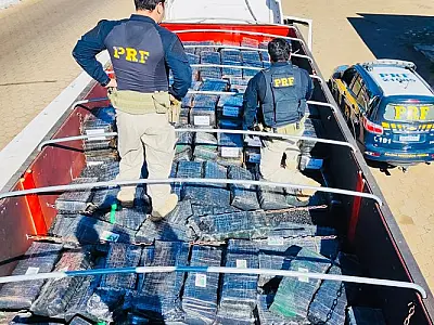 PRF apreende mais de 5,5 toneladas de drogas em MS em apenas uma semana