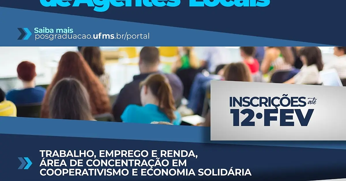 Inscrições abertas para Especialização de Agentes Locais de Trabalho, Emprego e Renda