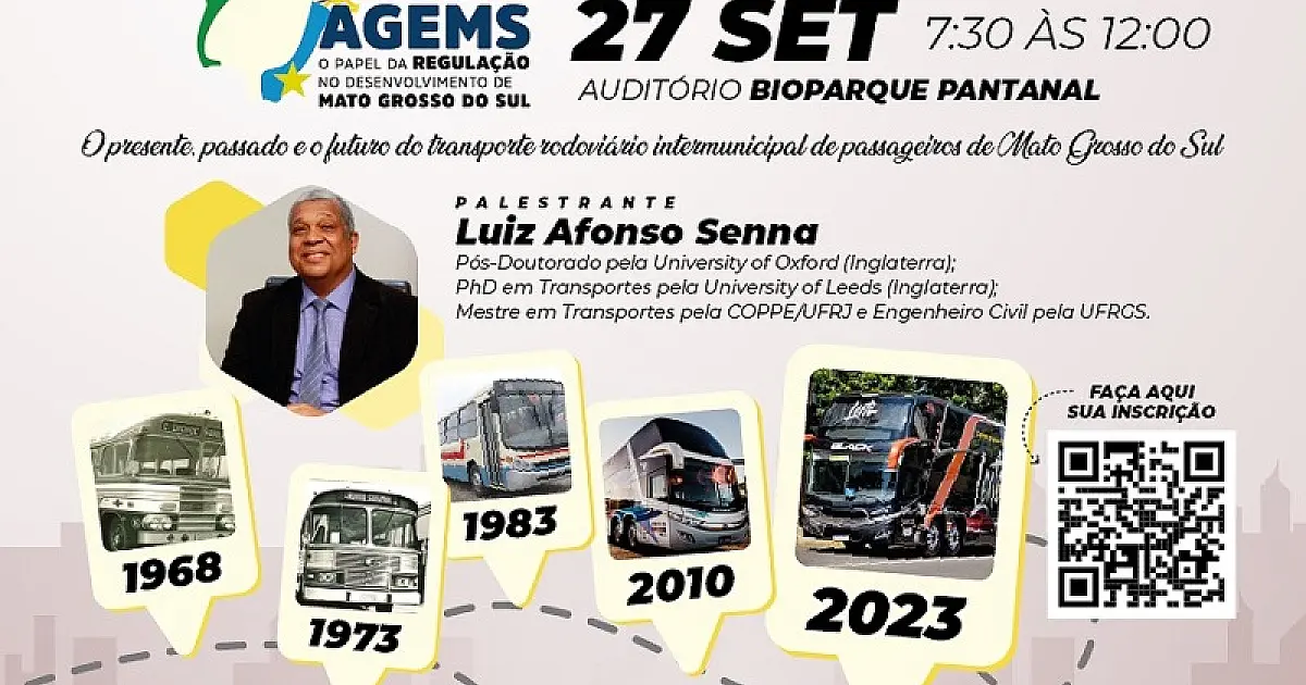 Agems abre inscrições para Seminário sobre transporte de passageiros em MS