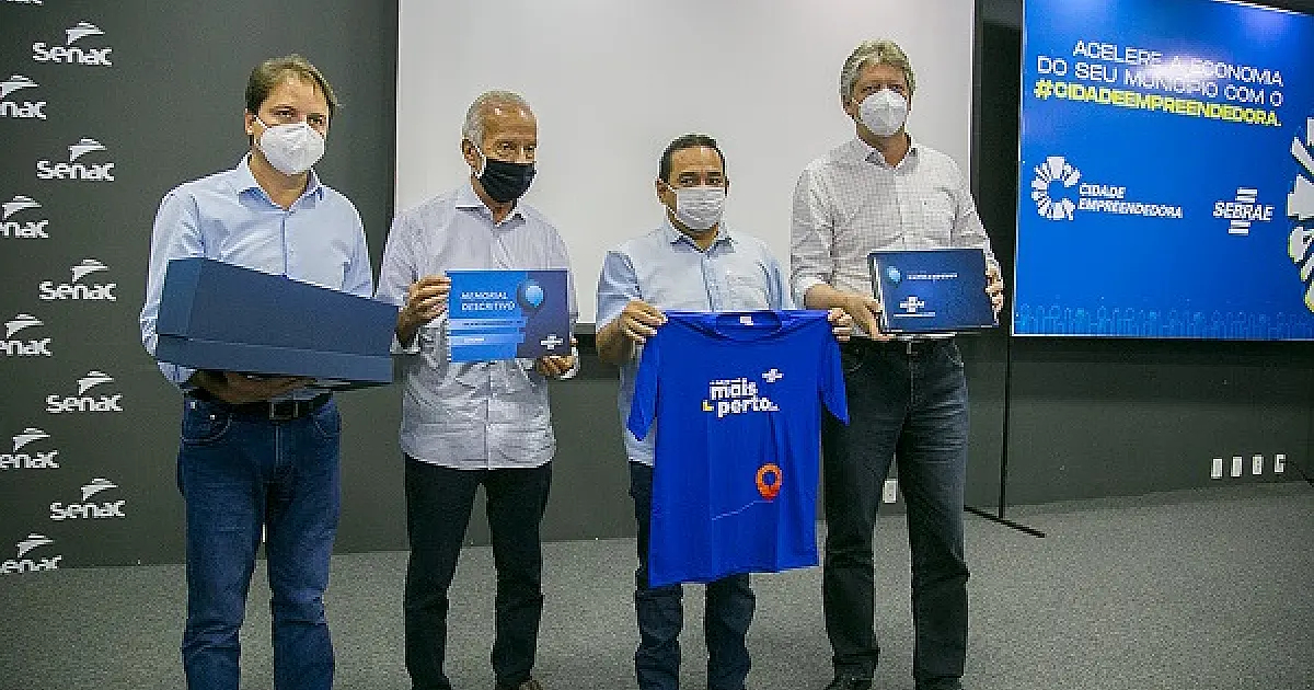 Prefeito agradece apoio do Presidente da FAEMS para reabertura da unidade do Sebrae