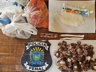 Mulher é presa tentando entregar droga escondida na comida em presídio de Corumbá