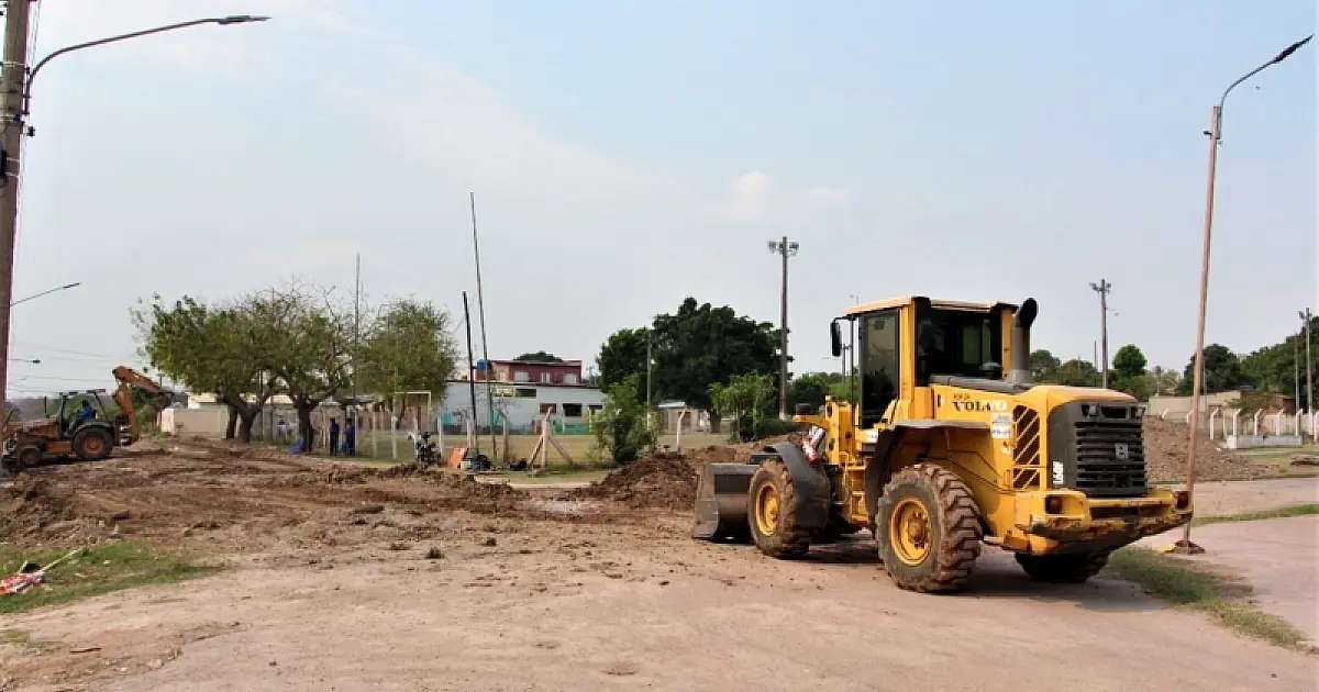 Bairro Seac em Ladário recebe obra asfaltamento e drenagem pluvial