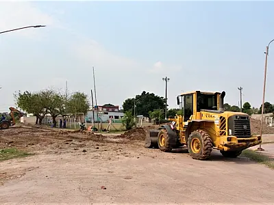 Bairro Seac em Ladário recebe obra asfaltamento e drenagem pluvial