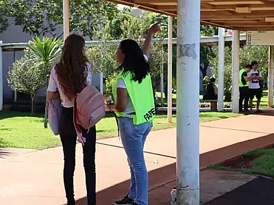 Uems registra ausência de 13% dos candidatos inscritos no vestibular 2025