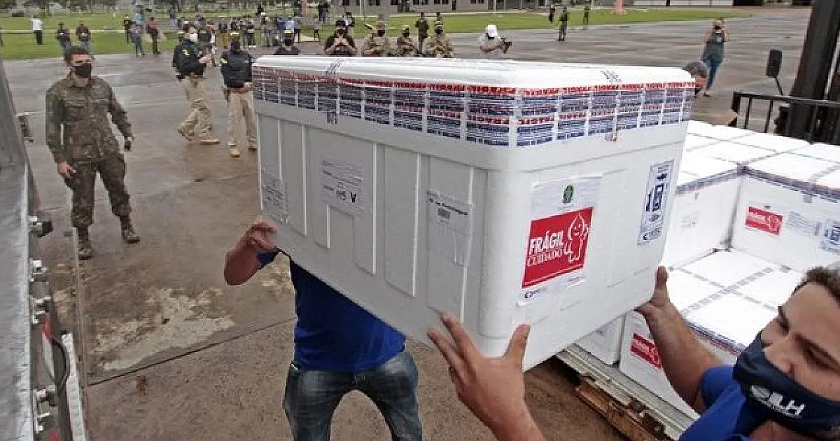 Mato Grosso do Sul recebe mais 85.240 doses de vacina contra a Covid-19
