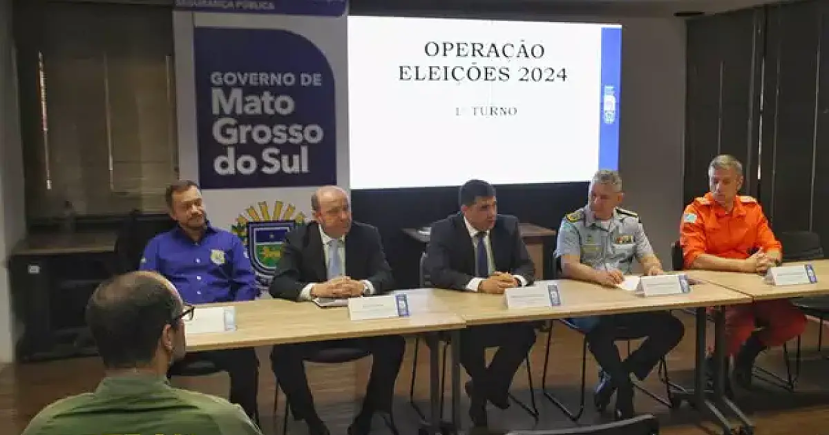 Segurança nas eleições terá apoio de quatro aeronaves e quase 3 mil policiais