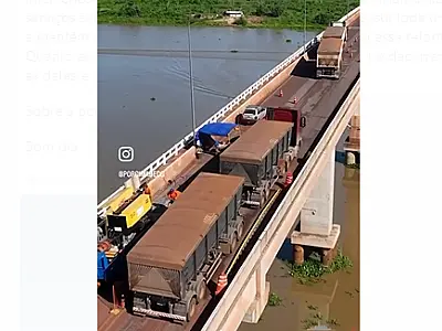 Seilog garante que travesseia na ponte do rio Paraguai é segura