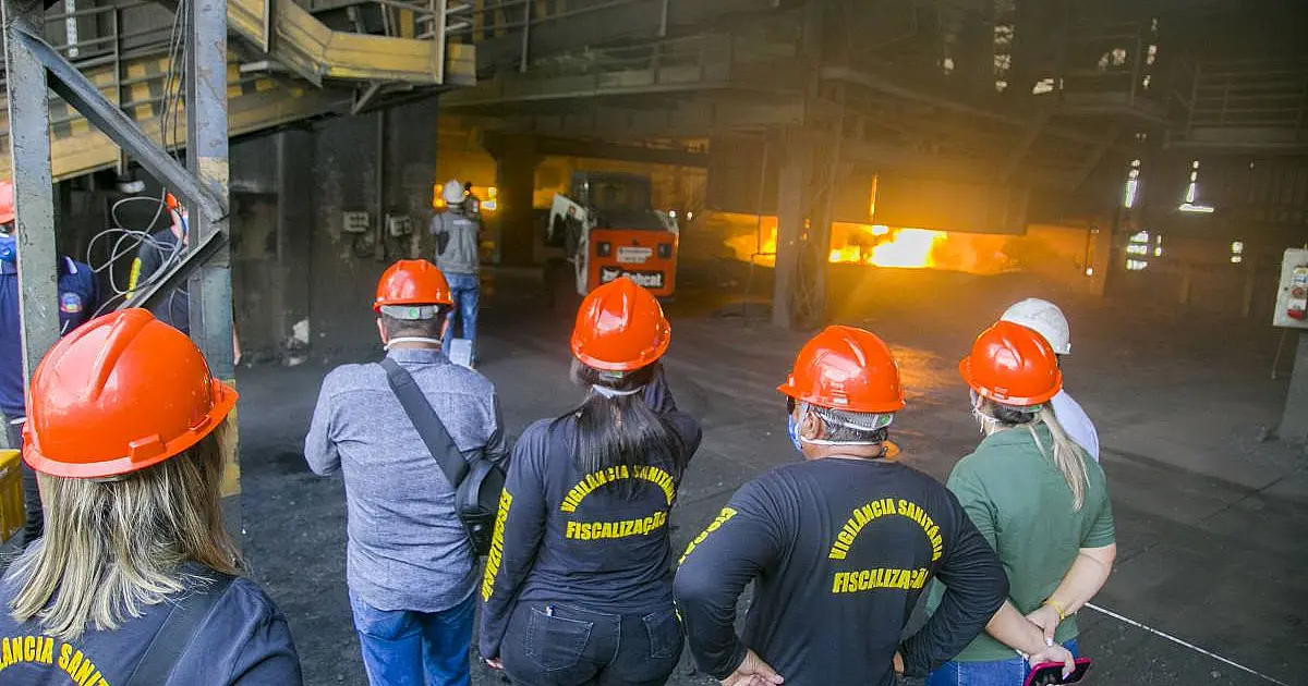 2t de alimentos apreendidos pela Vigilância Sanitária são incinerados