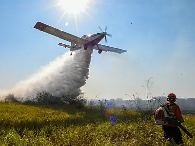 Dia 85: mais uma aeronave do ICMBio chega à Corumbá
