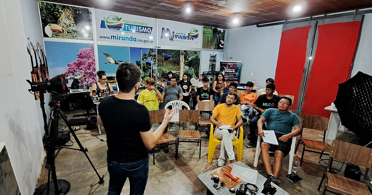 Projeto 'Cine Arte Pantanal' traz bate-papo, oficinas e exibições para Corumbá