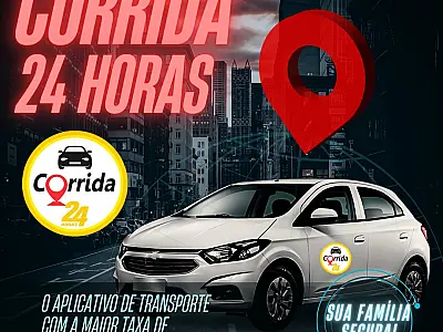 Aplicativo Corrida 24 horas promete serviço de confiança com preço justo
