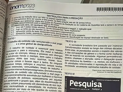 PF investiga vazamento da redação do Enem 2023 em redes sociais