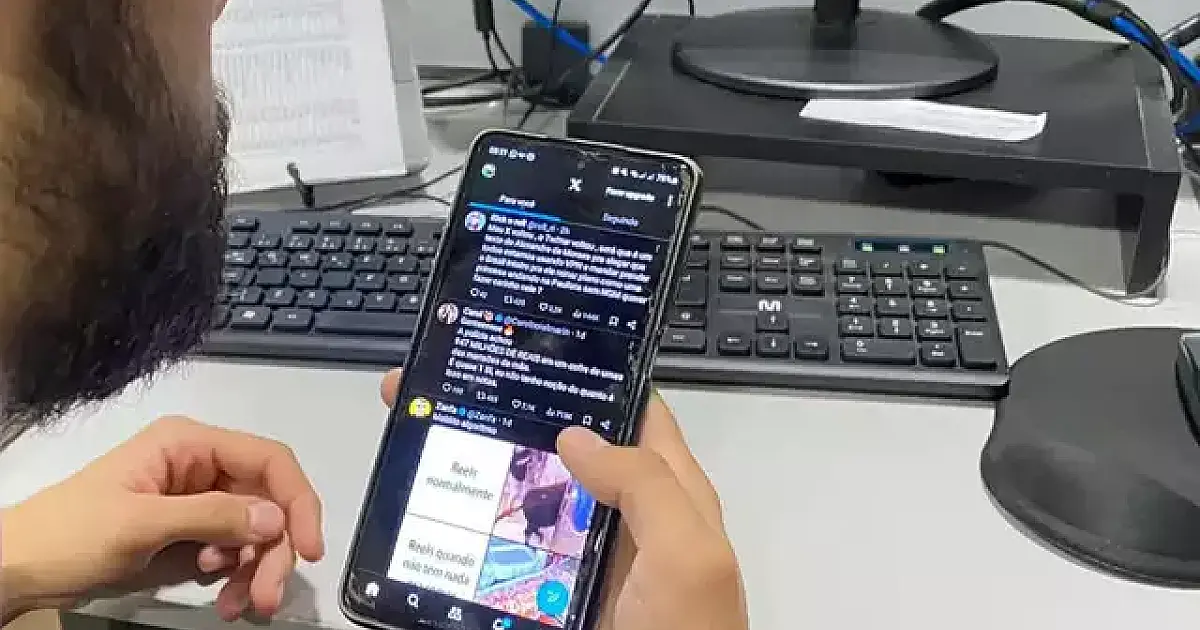 "Falha" coloca rede social X no ar, parcialmente