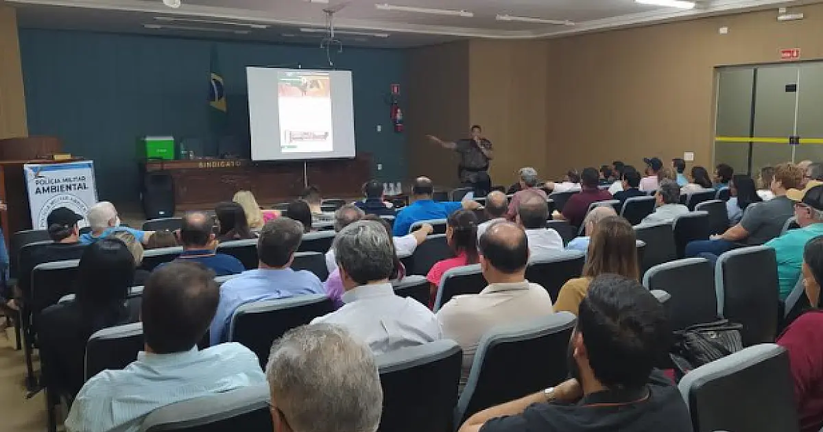 Produtores rurais participam de palestra da PMA sobre legislação ambiental