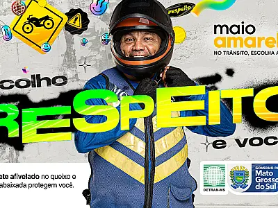 Governo de MS inicia Movimento Maio Amarelo em favor da segurança no trânsito