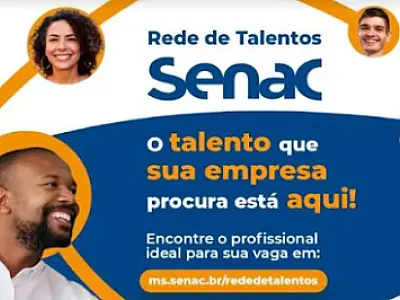 Senac MS lança plataforma para divulgar vagas de emprego e oferta de mão de obra