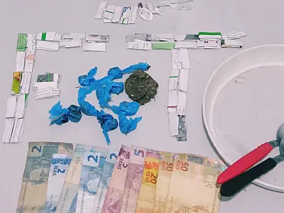 Força Tática flagra venda de droga em vila no bairro Centro América