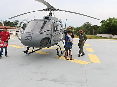 Menino de 13 anos é resgatado com fratura após queda de cavalo no Taquari
