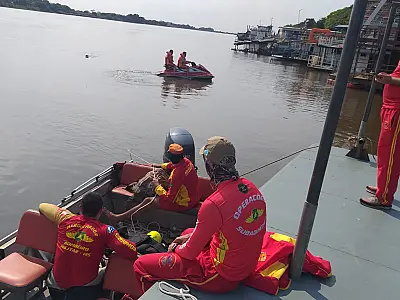 Continuam as buscas por rapaz desaparecido no rio Paraguai