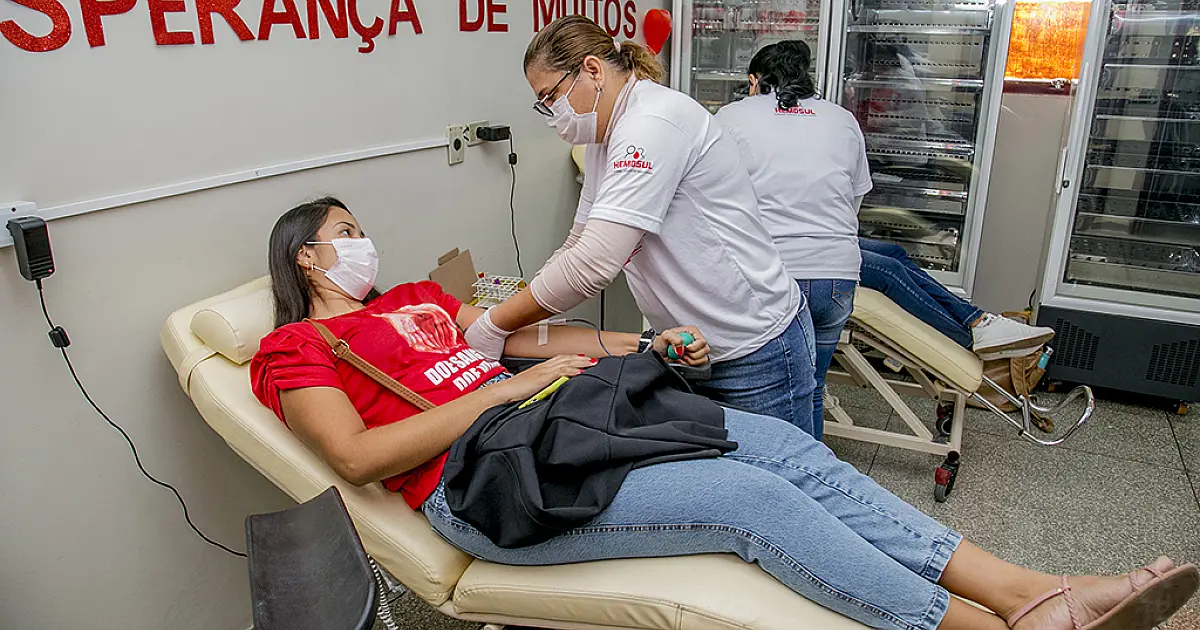 Emenda para ampliar oferta de sangue em MS é aprovado em 1ª votação