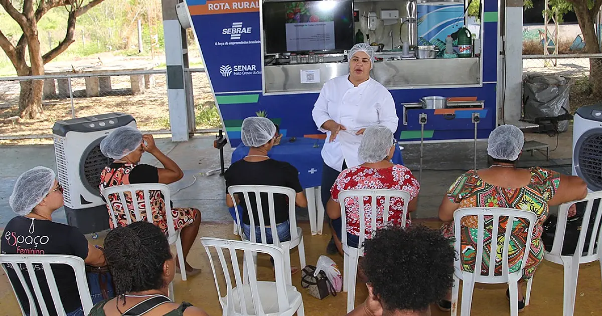 Produtores dos assentamentos de Corumbá participam dos cursos do programa Rota Rural