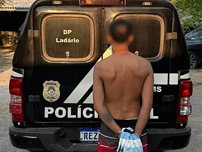 Preso homem acusado de participação em cinco roubos na região