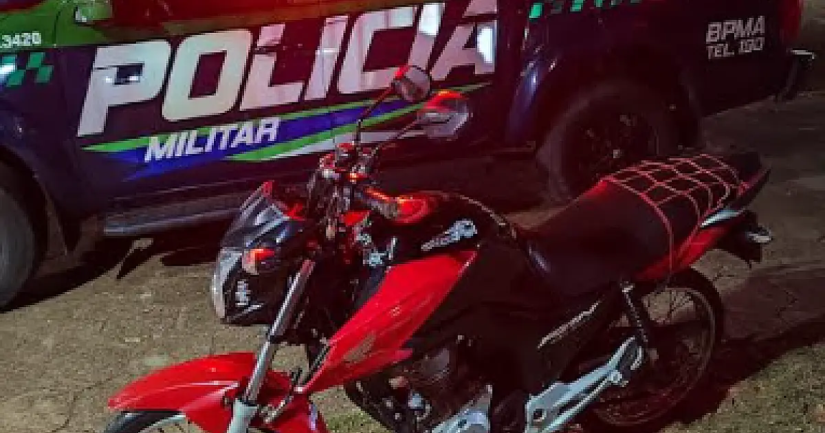 Homem que empinava moto em rodovia teve veículo apreendido pela PMA