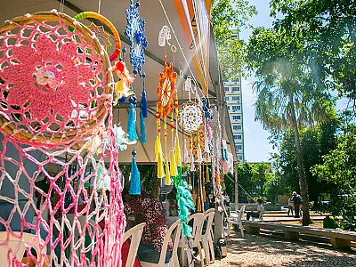 Sexta e sábado tem Jardim do Artesanato na Praça da Independência