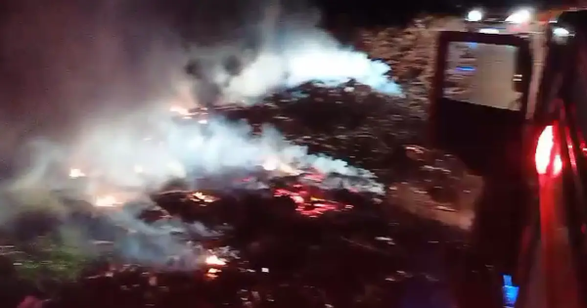 Bombeiros atendem 5 ocorrências durante o domingo dos Pais